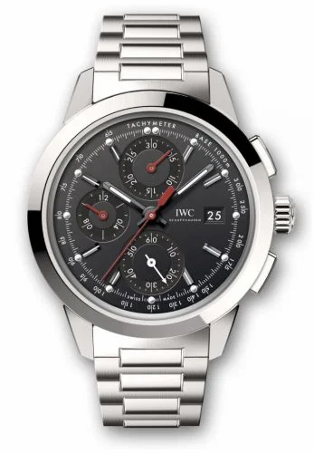IWC Ingenieur Chronograph Custom Stainless Steel / Black-Red / Bracelet IW3808-BM (IW3808BM)